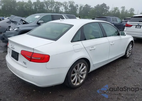 2013 Audi A4 2.0T Premium из США, поврежденный, VIN WAUFFAFL8DN029705